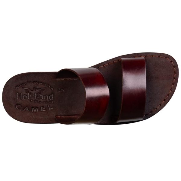 41aEx6fCUGL.jpg Men/Women Biblical Jesus Leather/Suede Sandals/Slides From Jerusalem (Style I)