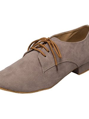 Men's TH174 Fashion Suede Leather Wedding Ballroom Latin Taogo Dance Shoes
