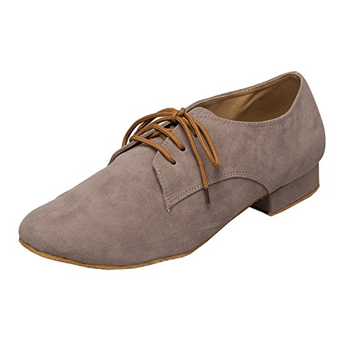 Men's TH174 Fashion Suede Leather Wedding Ballroom Latin Taogo Dance Shoes