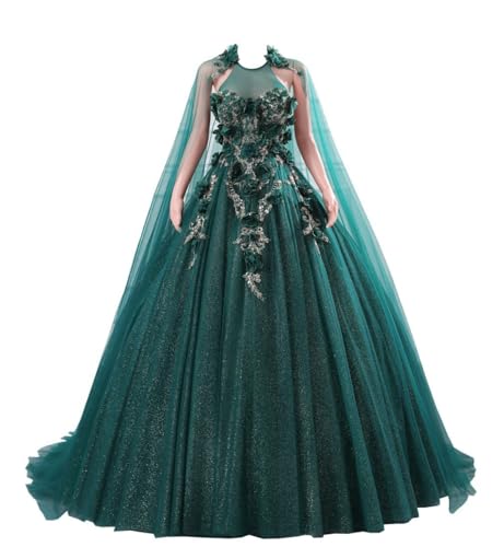 Girls' Ball Sweet 15 Quinceanera Dress Birthday Party Pageant Prom Evening Gown Beadings Lace