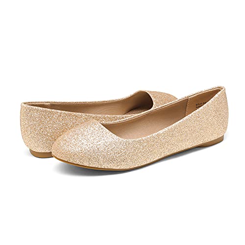 Women's Sole-Simple Ballerina Walking Flats Shoes