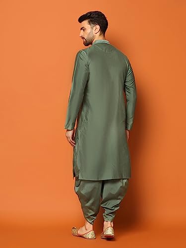 Men's Kurta Dhoti Set - Traditional Indian Ethnic Wear for Men - Ideal for Weddings, Festivals & Celebrations