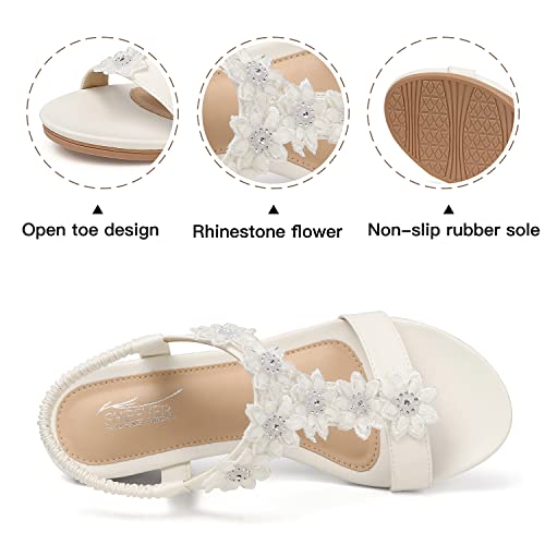 Wedge Sandals for Women Dressy: Summer Platform Comfortable Low Wedges Womens Sandal