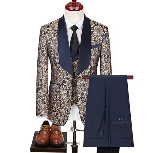 Spring Men's Suit Wedding Dress Groom Suit Mens Suits 3 Piece Men Clothing