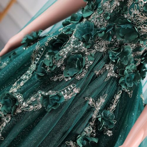 Girls' Ball Sweet 15 Quinceanera Dress Birthday Party Pageant Prom Evening Gown Beadings Lace
