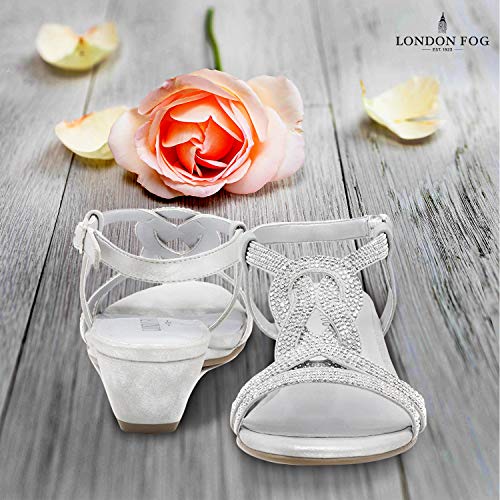 Womens Macey Demi-Wedge Dress Sandals