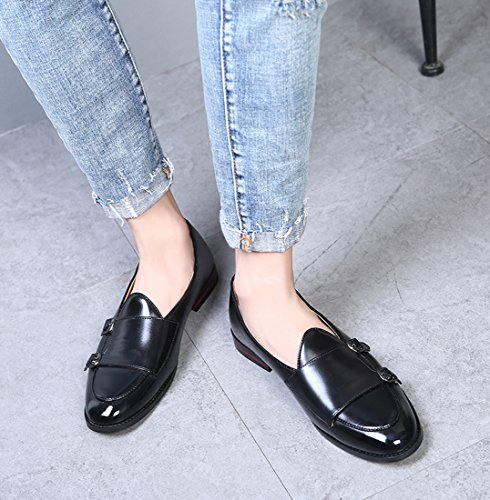 Italy Luxury Monk Strap Wedding Dress Shoes for Men Leather Handmade Shoes