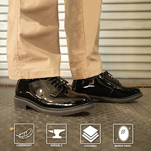 Uniform Hi-Gloss Oxford Dress Shoe Formal Dress Shoe