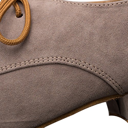 Men's TH174 Fashion Suede Leather Wedding Ballroom Latin Taogo Dance Shoes
